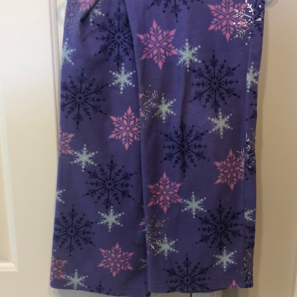 Fuzzy pajama pants